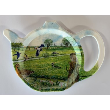 Theezak houder weidevogels